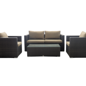 Ensemble table et fauteuils de jardin AZHA