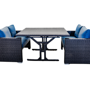 EDEN garden table and armchair set
